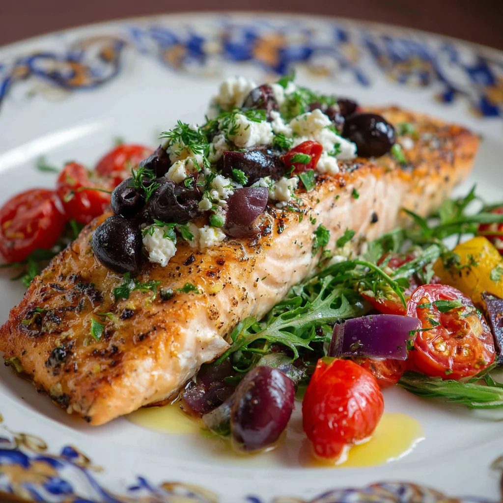 Mediterranean Salmon Recipe
