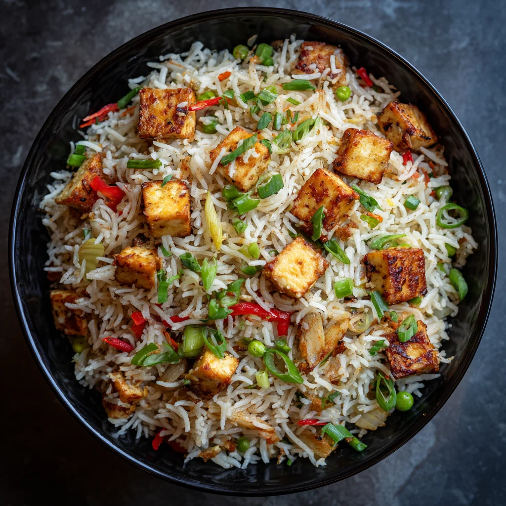 Paneer Fried Rice Recipe