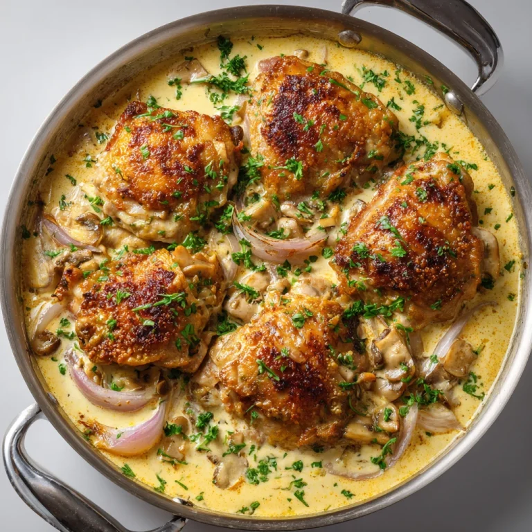 Creamy Chicken Thigh Recipes