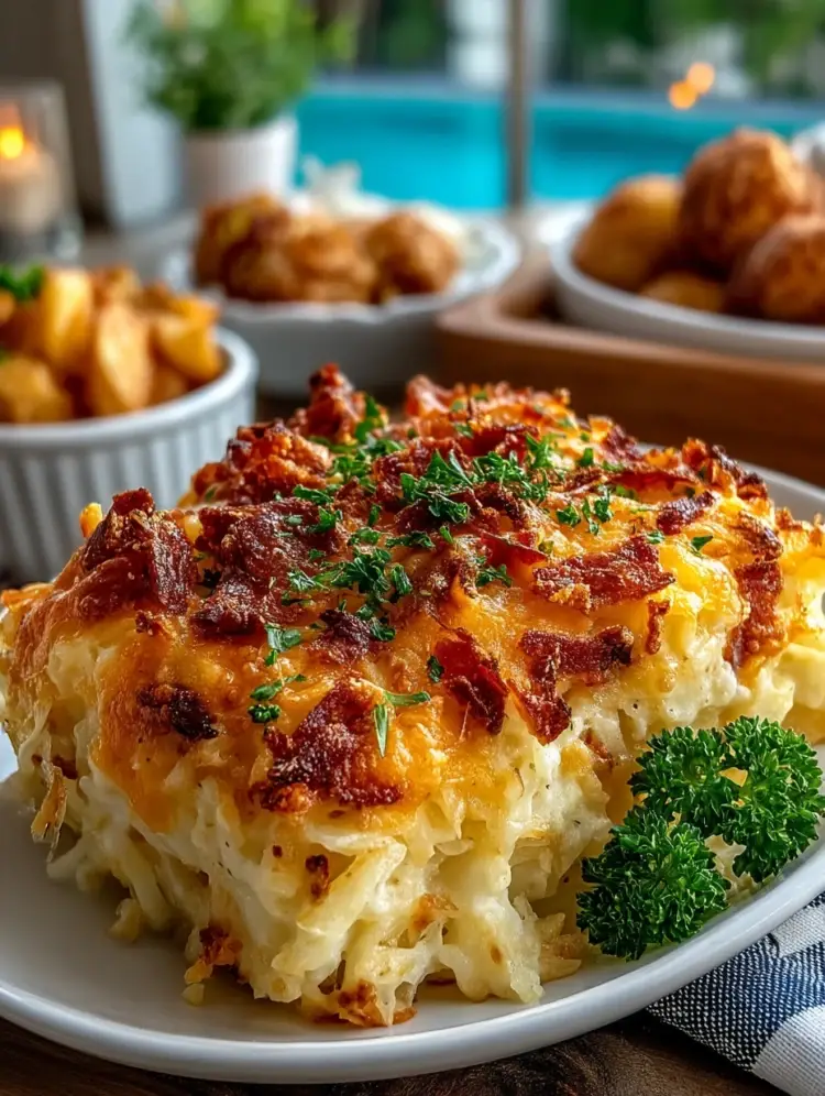 Cheesy Baked Potato Casserole