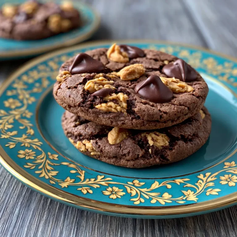 Chocolate Peanut Butter Cookies Recipe
