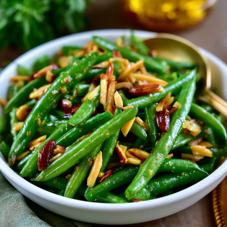 Classic Green Beans Almondine