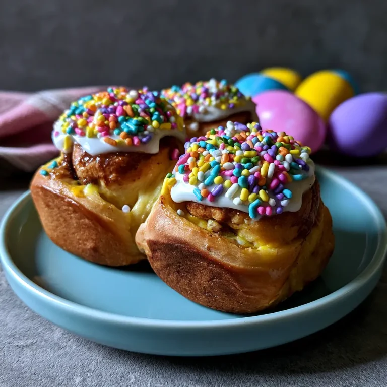 Easter Cinnamon Rolls