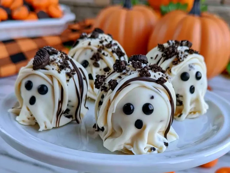 Halloween Oreo Ghost Truffles Recipe