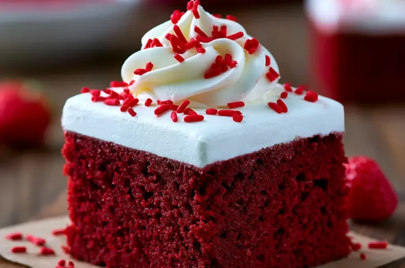 Homemade Red Velvet Brownie Recipe