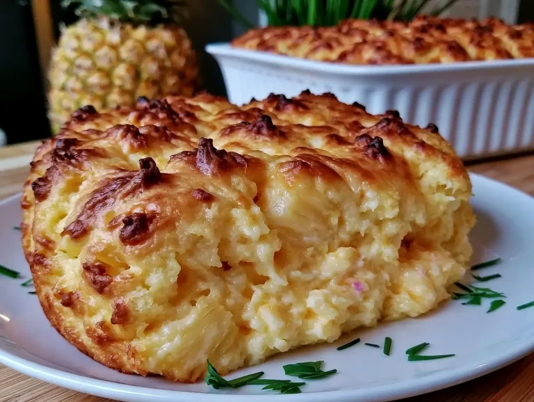 Pineapple Cream Cheese Cobbler
