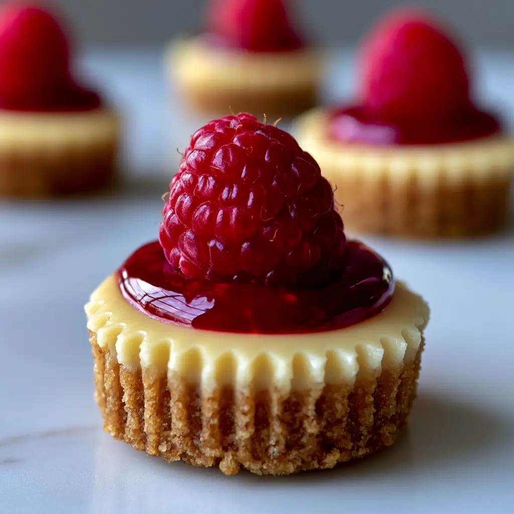 Raspberry Cheesecake Bites