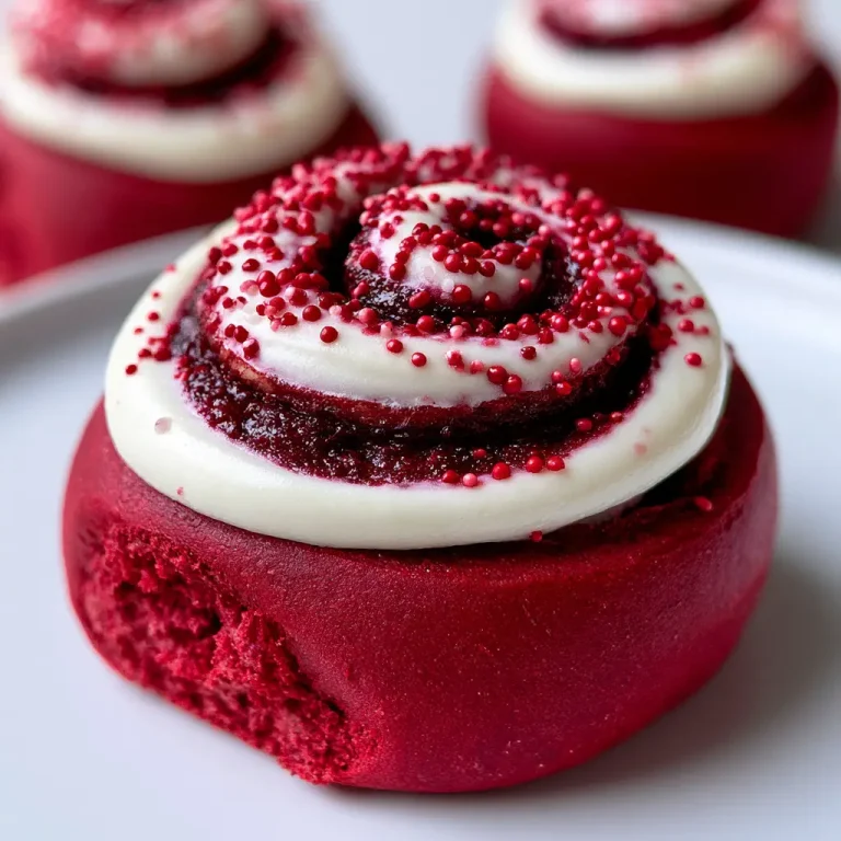 Red Velvet Cinnamon Rolls