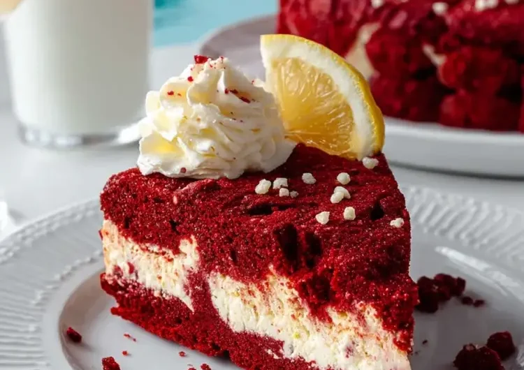 Red Velvet Cookie Cake