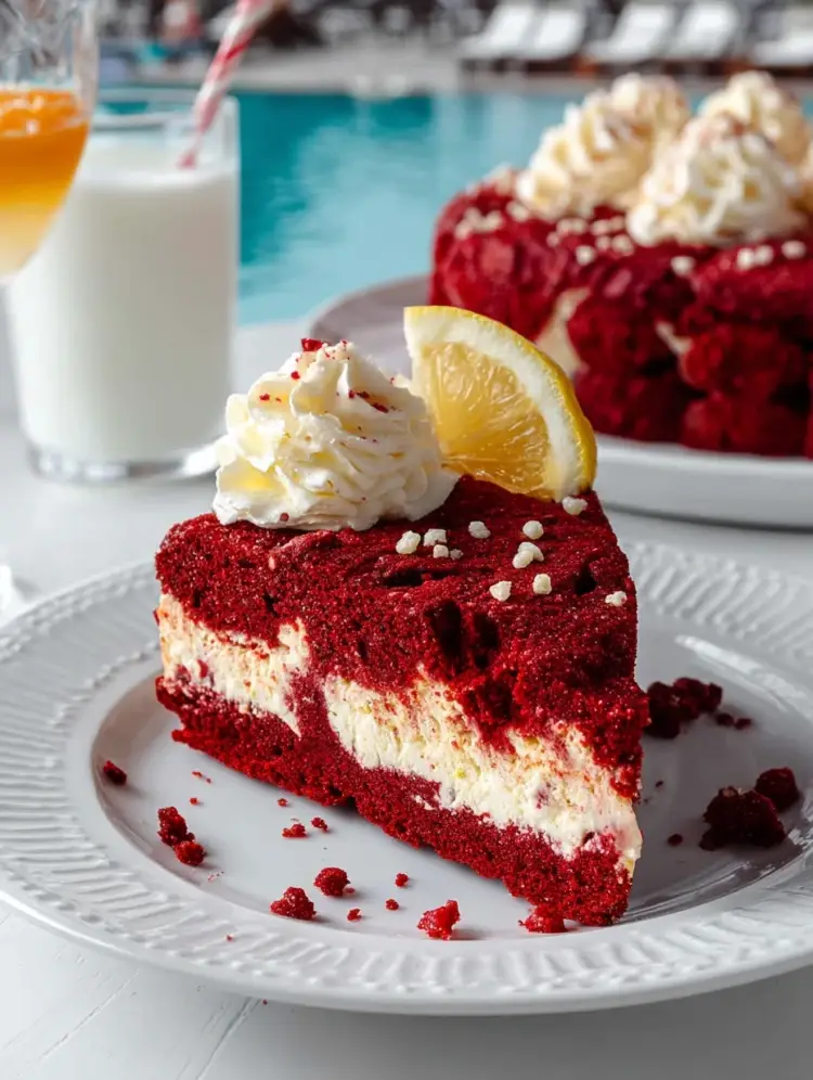 Red Velvet Cookie Cake