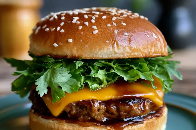 Teriyaki Burger Recipe