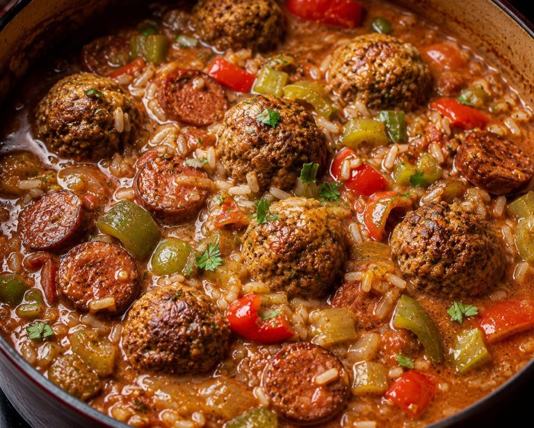 Cajun Meatball Stew