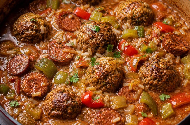 Cajun Meatball Stew