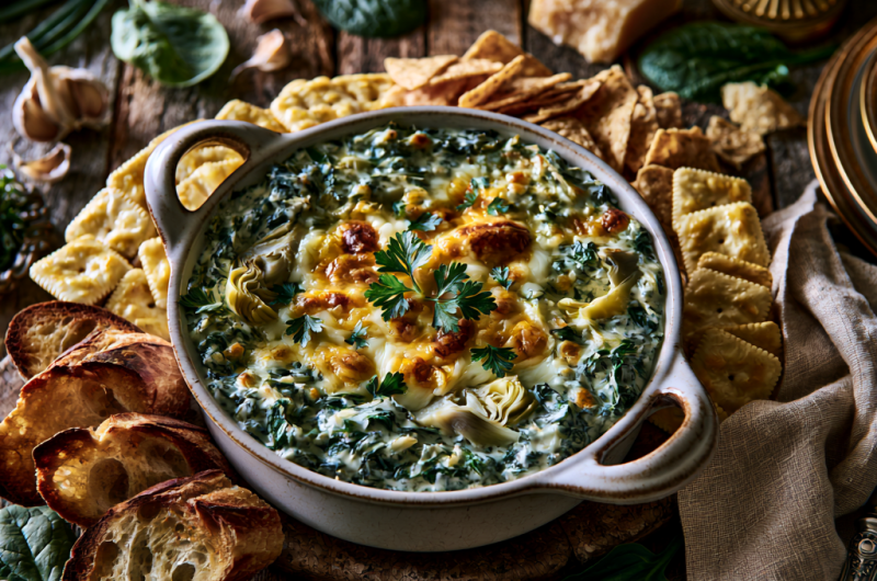 Hot Spinach Artichoke Dip