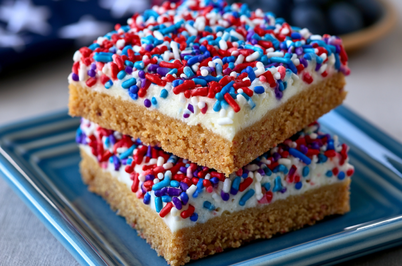 Fourth of July Cookie Bars