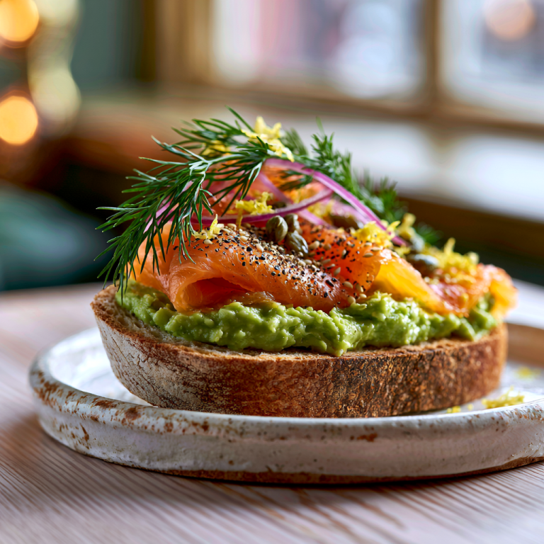 Smoked Salmon & Avocado Toast