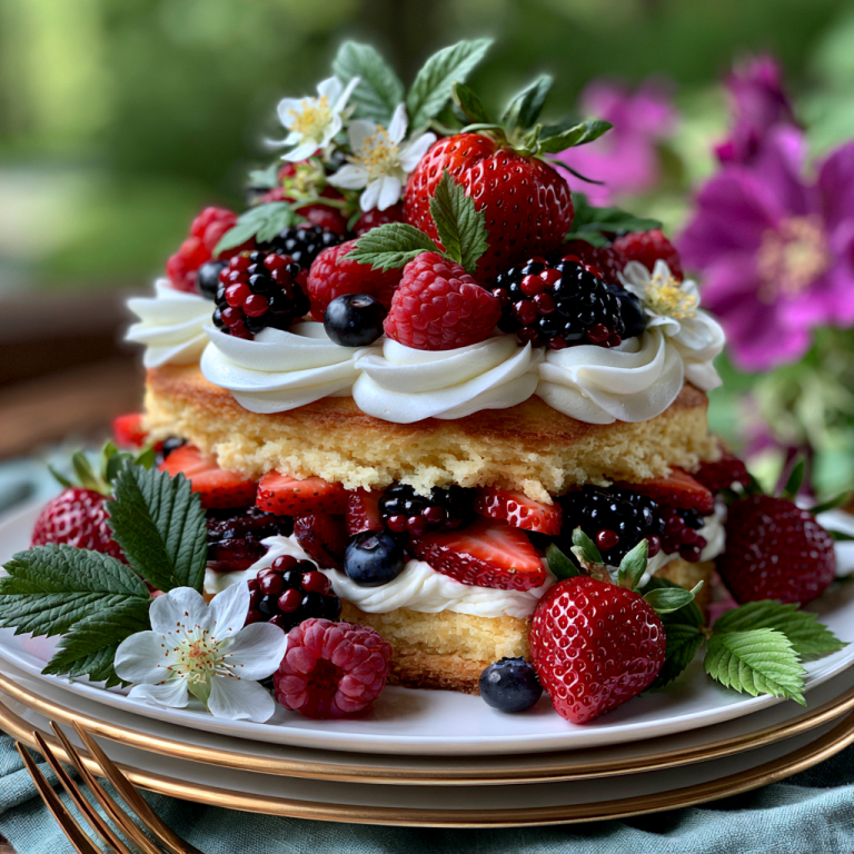 Refreshing Berry Shortcake Recipe
