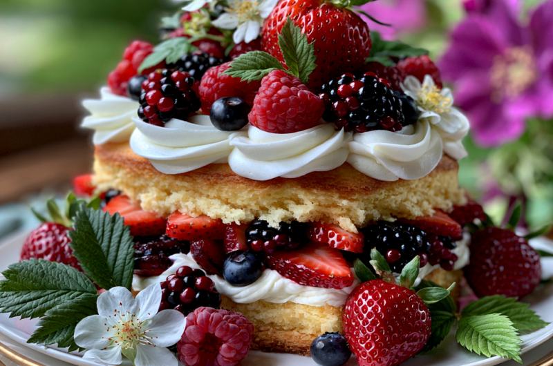 Refreshing Berry Shortcake Recipe