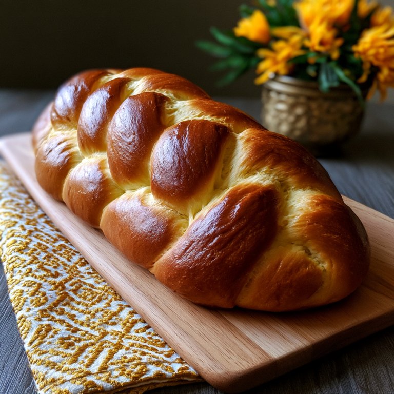 Soft And Buttery Challah Bread