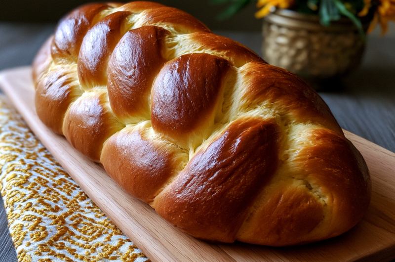 Soft And Buttery Challah Bread