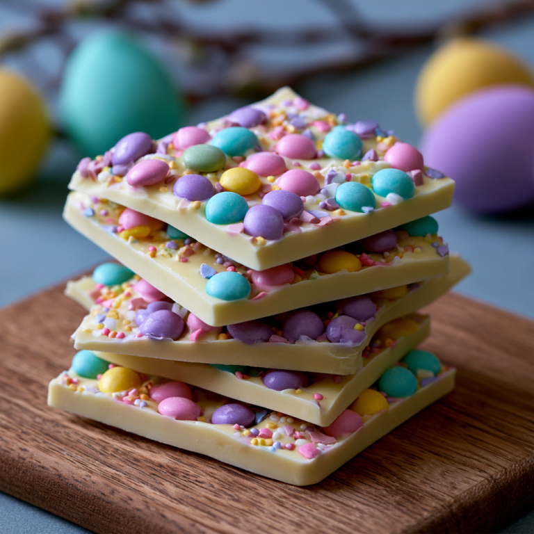 White Chocolate Easter Bark