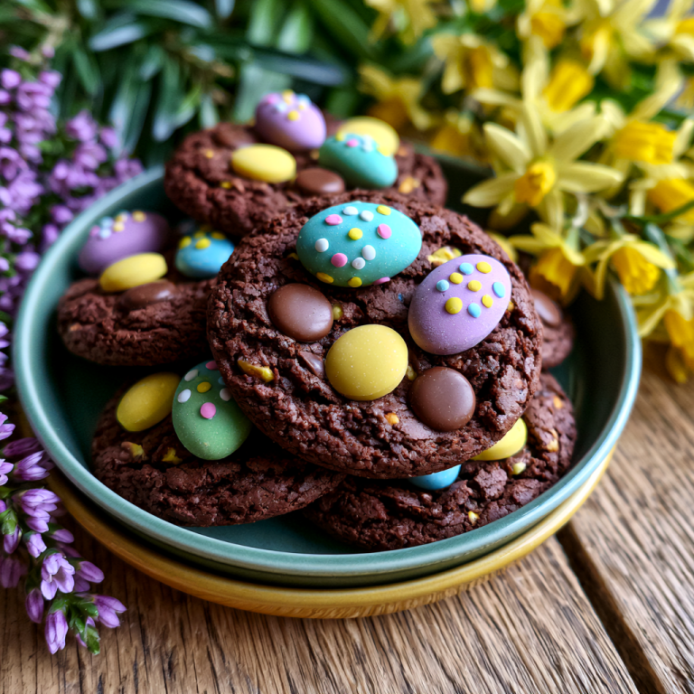 Easter Chocolate Cookies