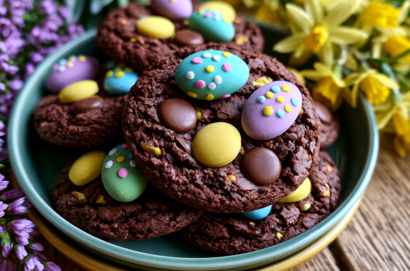 Easter Chocolate Cookies