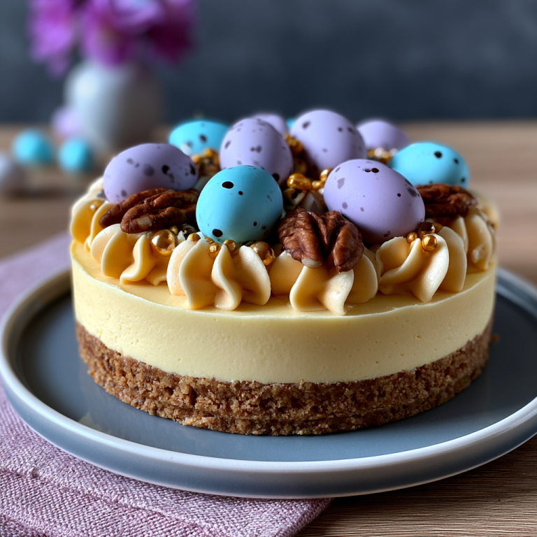 Mini Egg Cheesecake