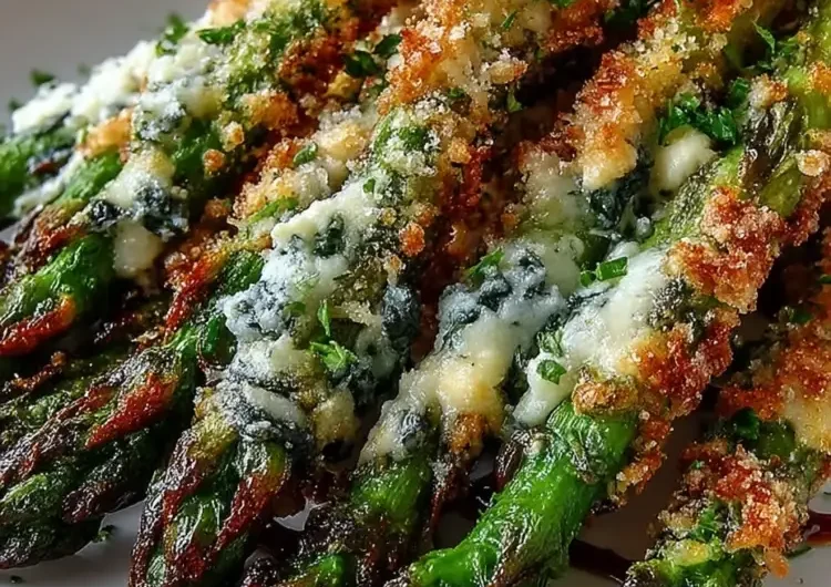 Crispy Asparagus Asiago Spears Recipe