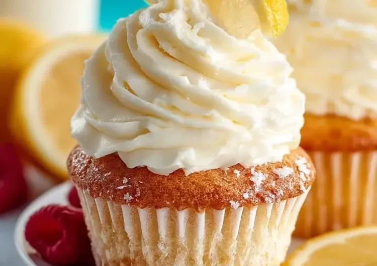 Lemon Cupcakes with Lemon Buttercream