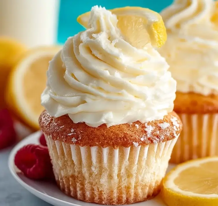 Lemon Cupcakes with Lemon Buttercream