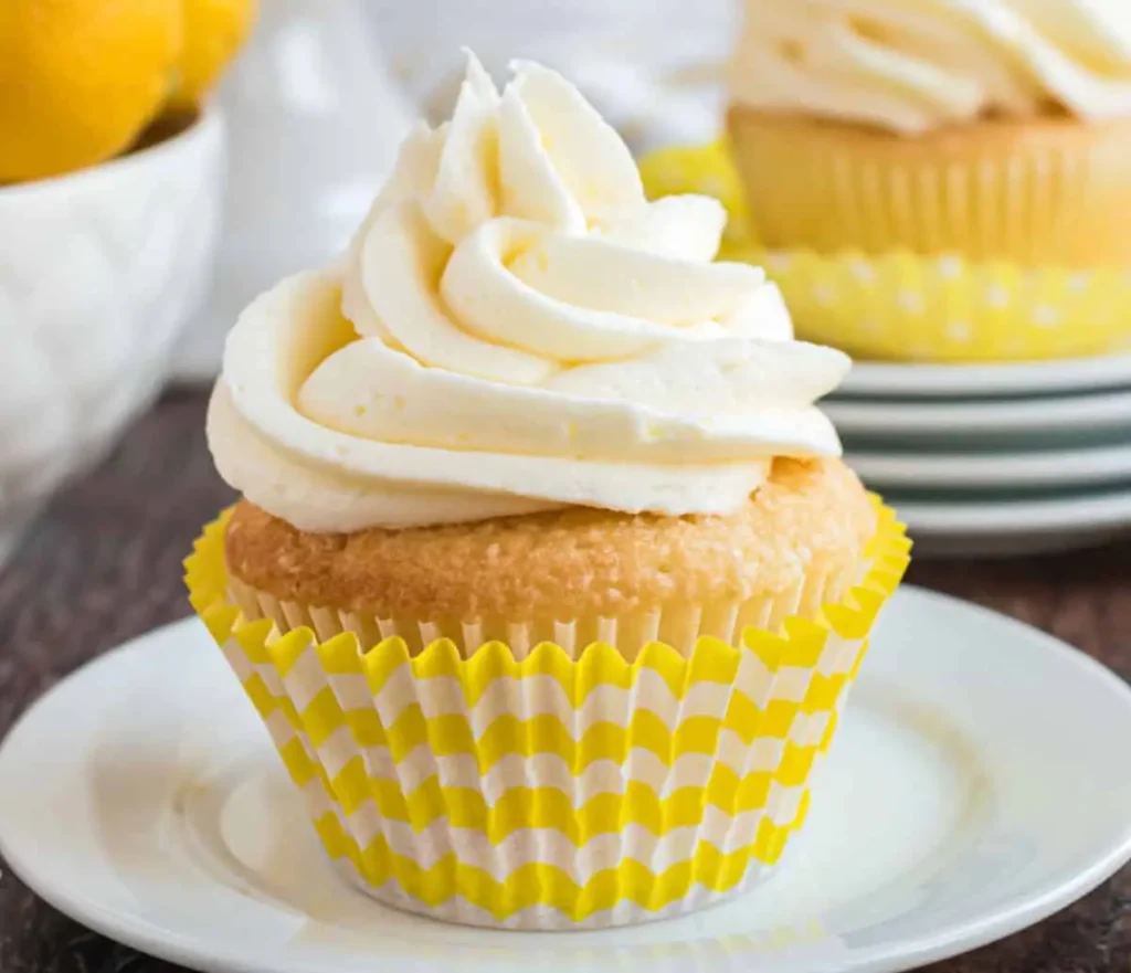 Lemon Cupcakes with Lemon Buttercream