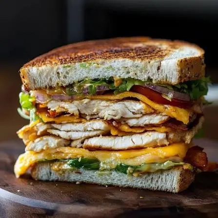 Loaded Chicken Avocado Sandwich