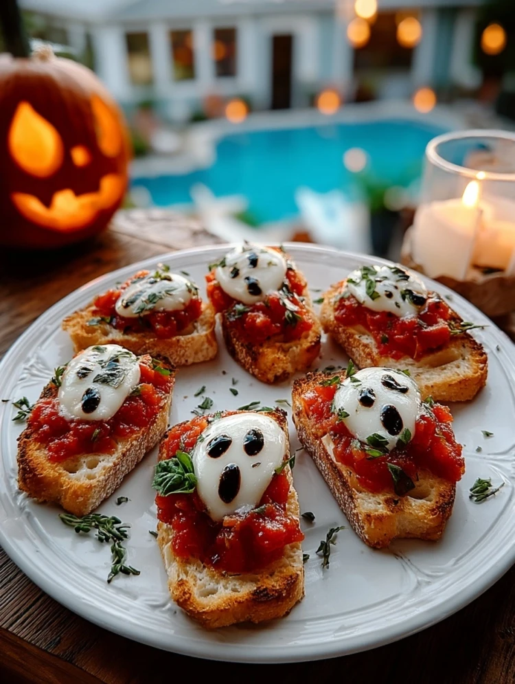 Spooky BOO-schetta