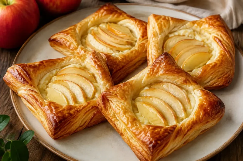 Delicious Apple & Cheese Danishes