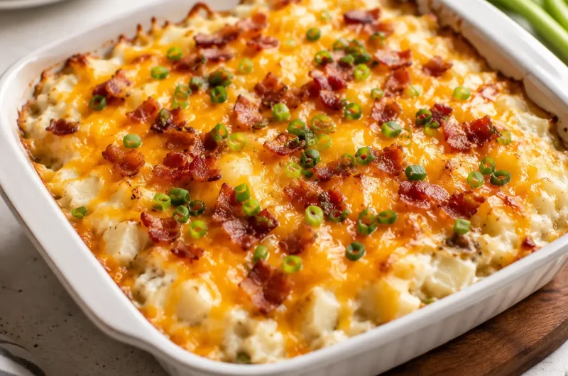 Loaded Twice Baked Potato Casserole